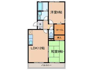 ソニア　リーベ　Ａ棟の物件間取画像